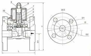 外形尺寸,内部结构图1